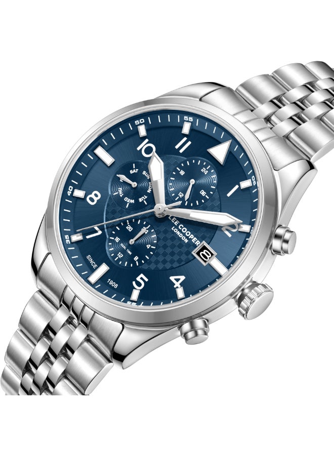 Lee Cooper Men's METAL Multi Function Watch LC08318.390 - 41 mm - Image 5